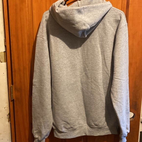 Bethany College Champion Gray hoodie with bag - Picture 3 of 4